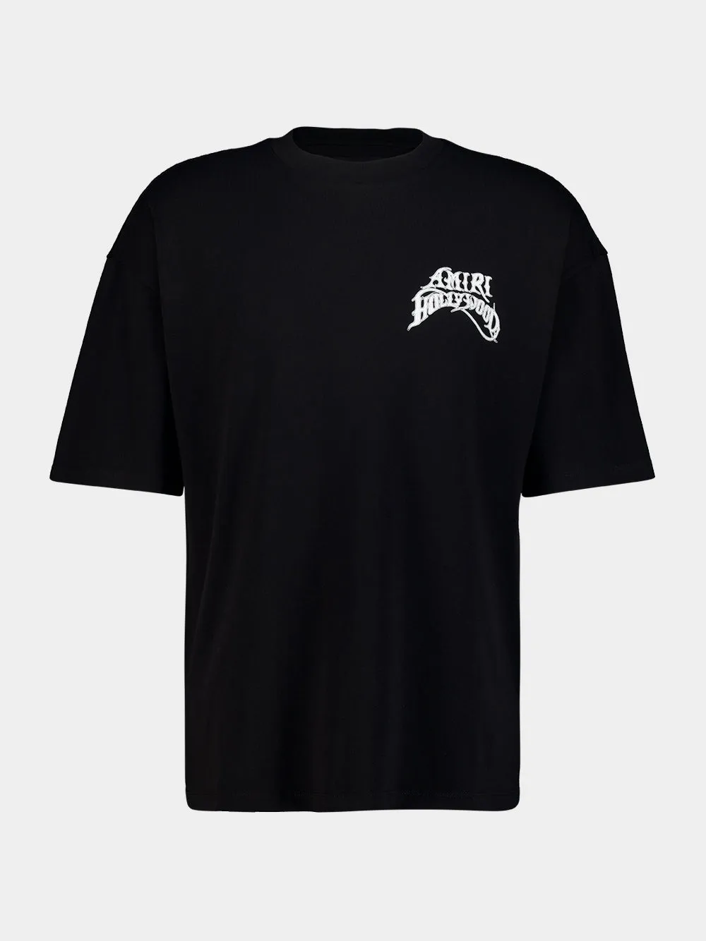 Black Hollywood Lightweight Jersey Skate T-Shirt sold by Fashion Clinic product image thumbnail 2