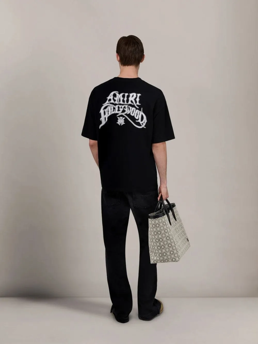 Black Hollywood Lightweight Jersey Skate T-Shirt sold by Fashion Clinic product image thumbnail 3