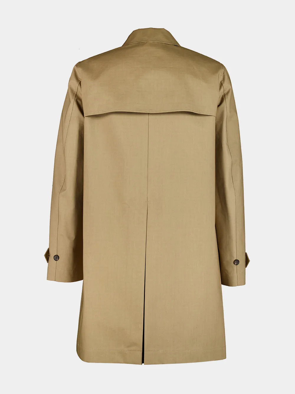 Beige Double-Breasted Trench Coat sold by Fashion Clinic product image thumbnail 3