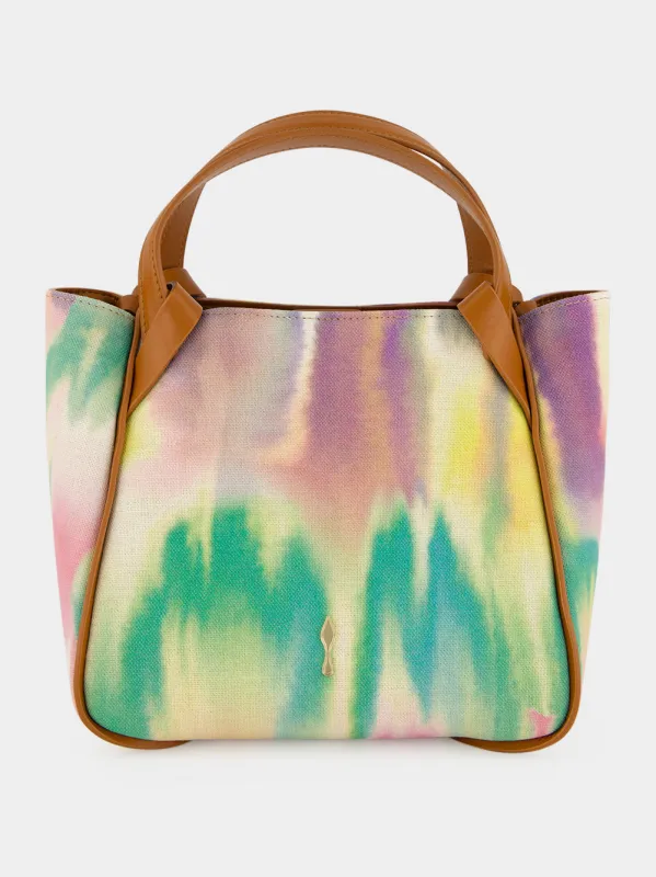 Multicolour Bettina Tie-Dye Mini Tote Bag made by Christian Louboutin