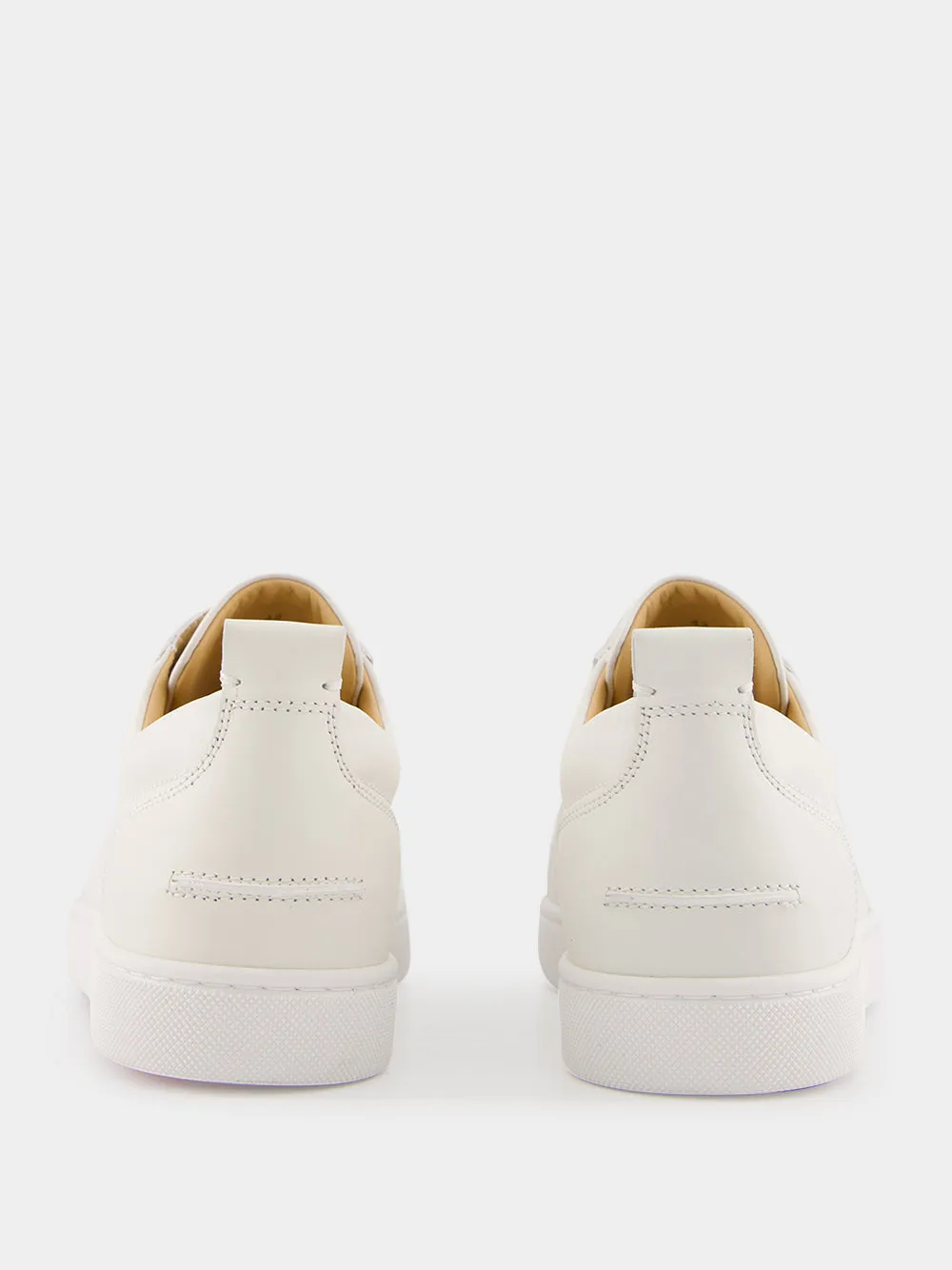 Louis Junior Flat Sneakers in White Calf Leather sold by Fashion Clinic product image thumbnail 5