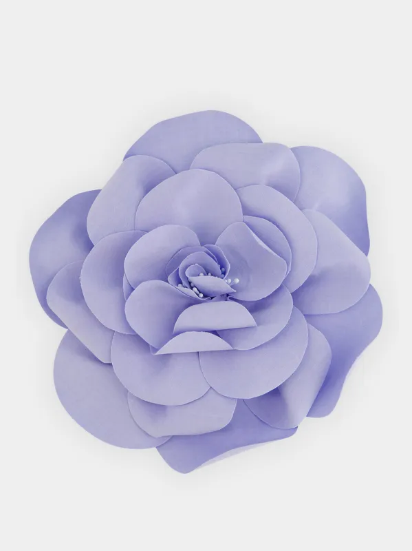 Blue Handmade Flower Brooch made by Fashion Clinic