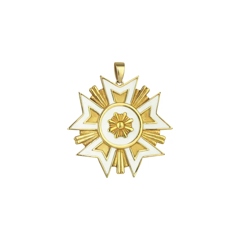 Russian Star Gold Pendant sold by Oriental Monkey
