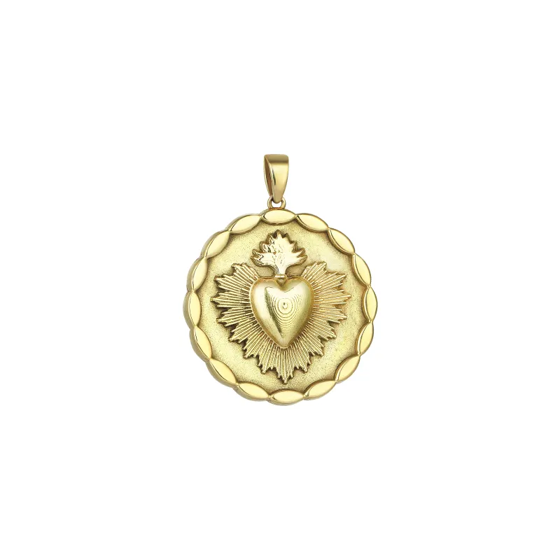 Heart Of Angel Gold Pendant sold by Oriental Monkey