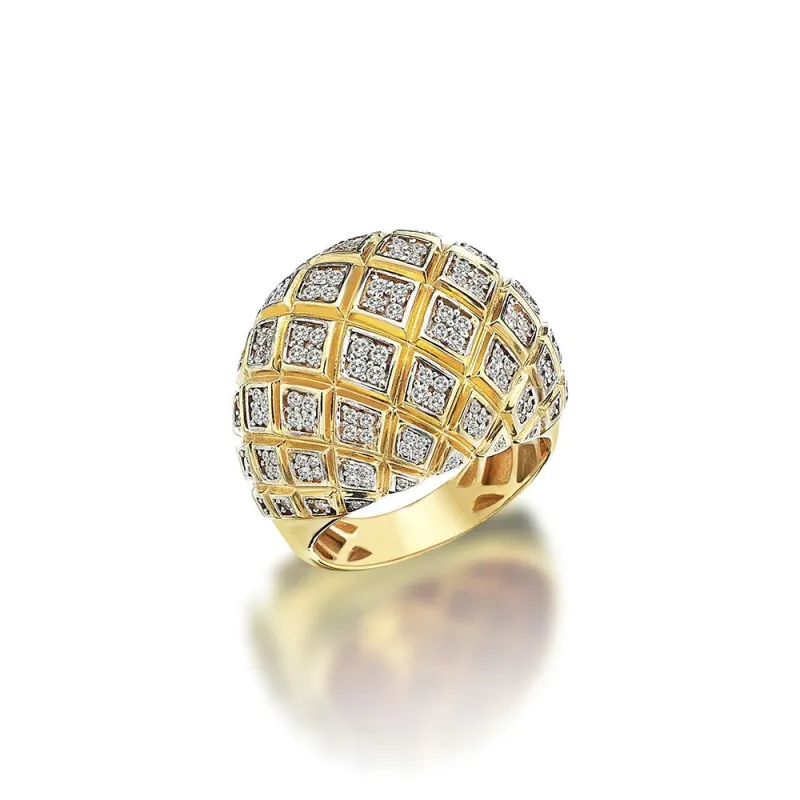 Sky Windows Gold Ring sold by Oriental Monkey