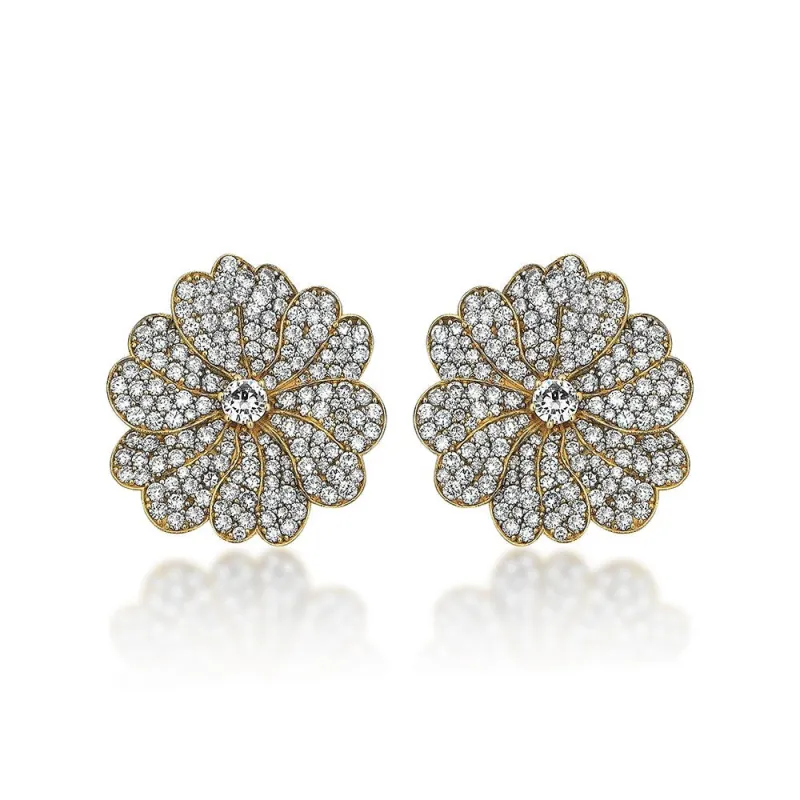 Dreams Gold & Diamond Earrings sold by Oriental Monkey