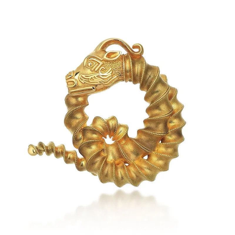 Dragon Gold Pendant sold by Oriental Monkey