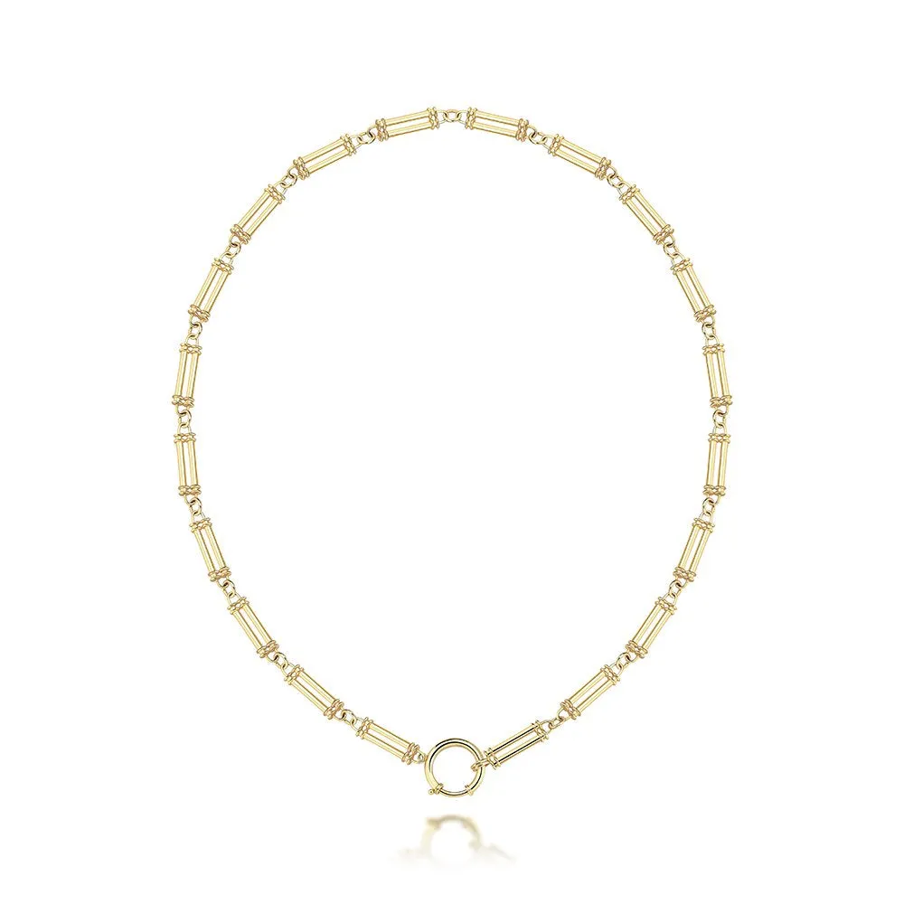 Halo Gold Necklace sold by Oriental Monkey