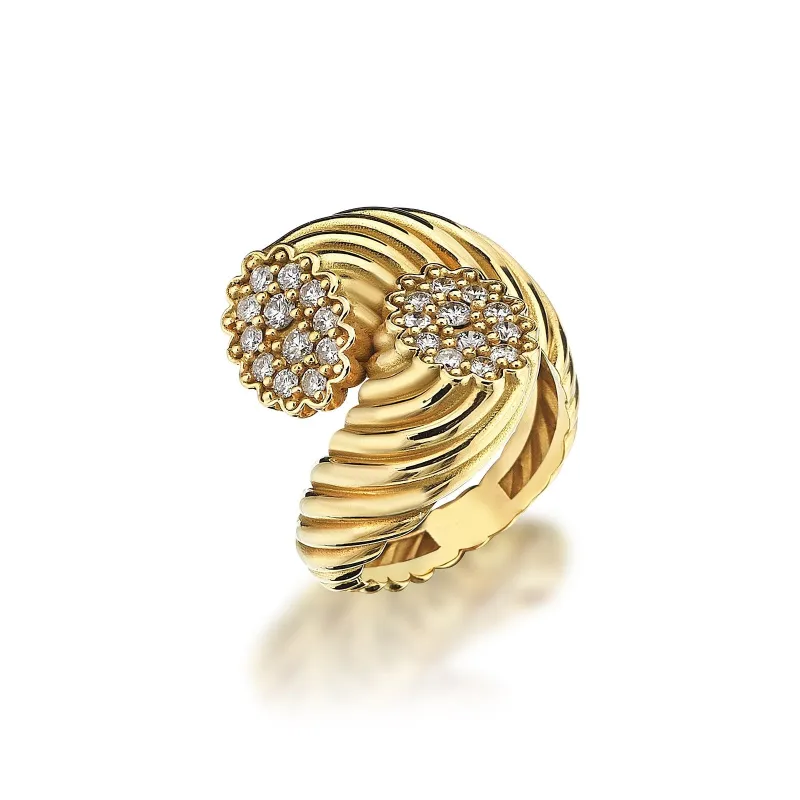 Cuddle Gold Ring sold by Oriental Monkey