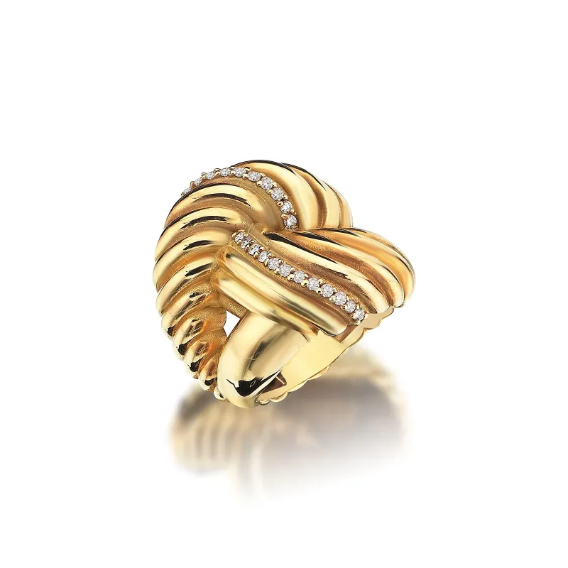 Loop Gold Ring sold by Oriental Monkey