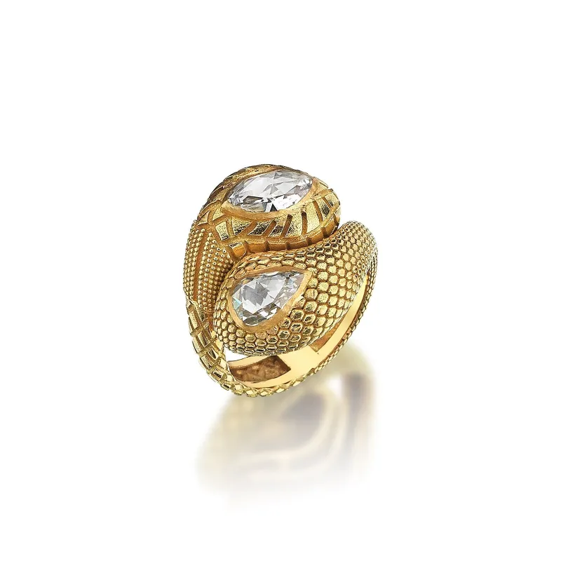 Snuggle Gold Ring sold by Oriental Monkey