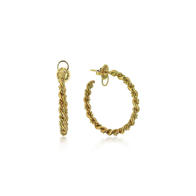 Carousel Gold Earrings sold by Oriental Monkey