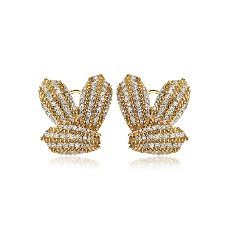 Passion Gold Earrings sold by Oriental Monkey