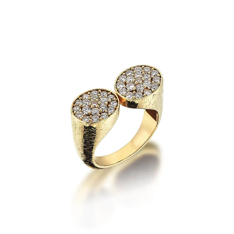 Circle Of Two Life Gold Ring sold by Oriental Monkey