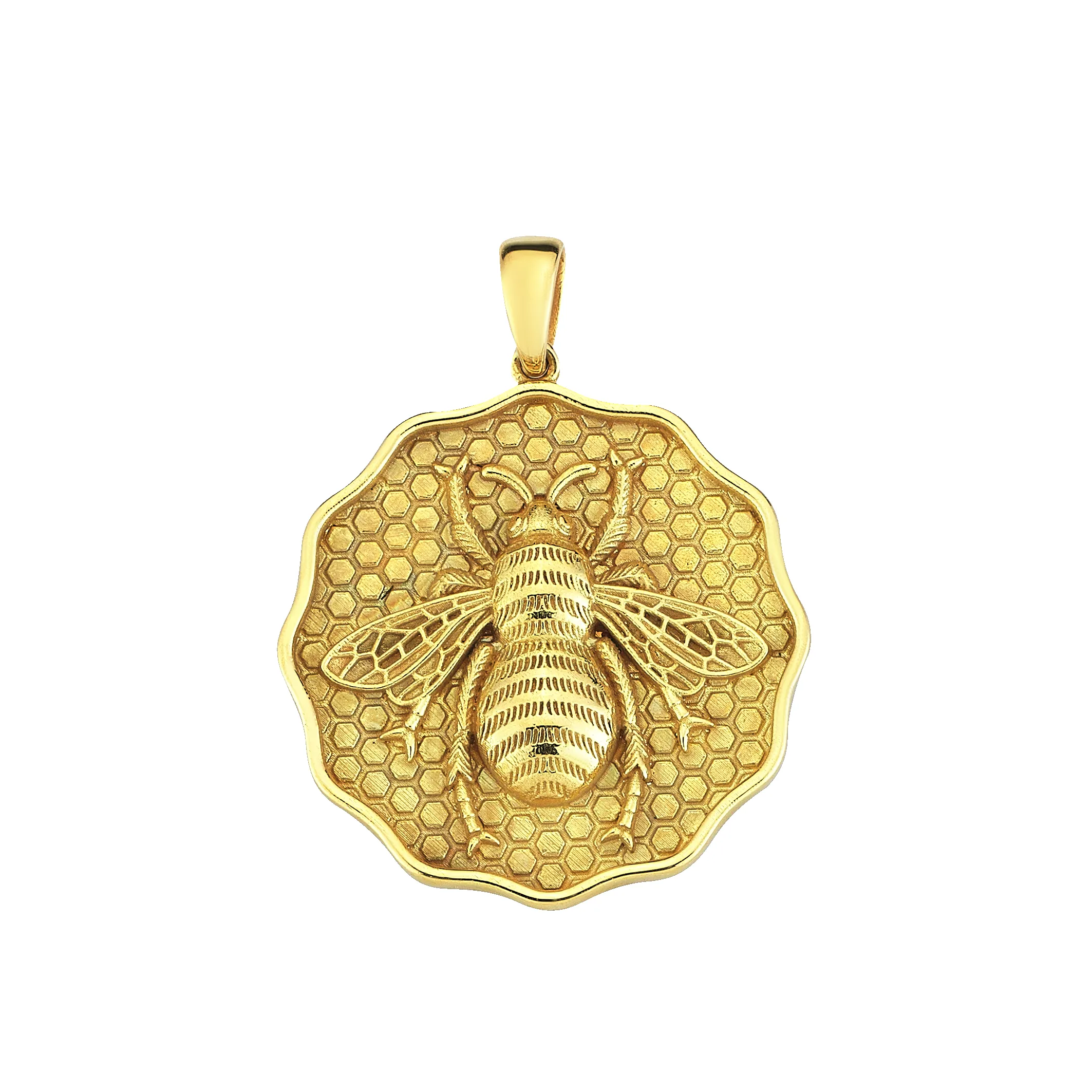 Mother Bee Gold Pendant sold by Oriental Monkey