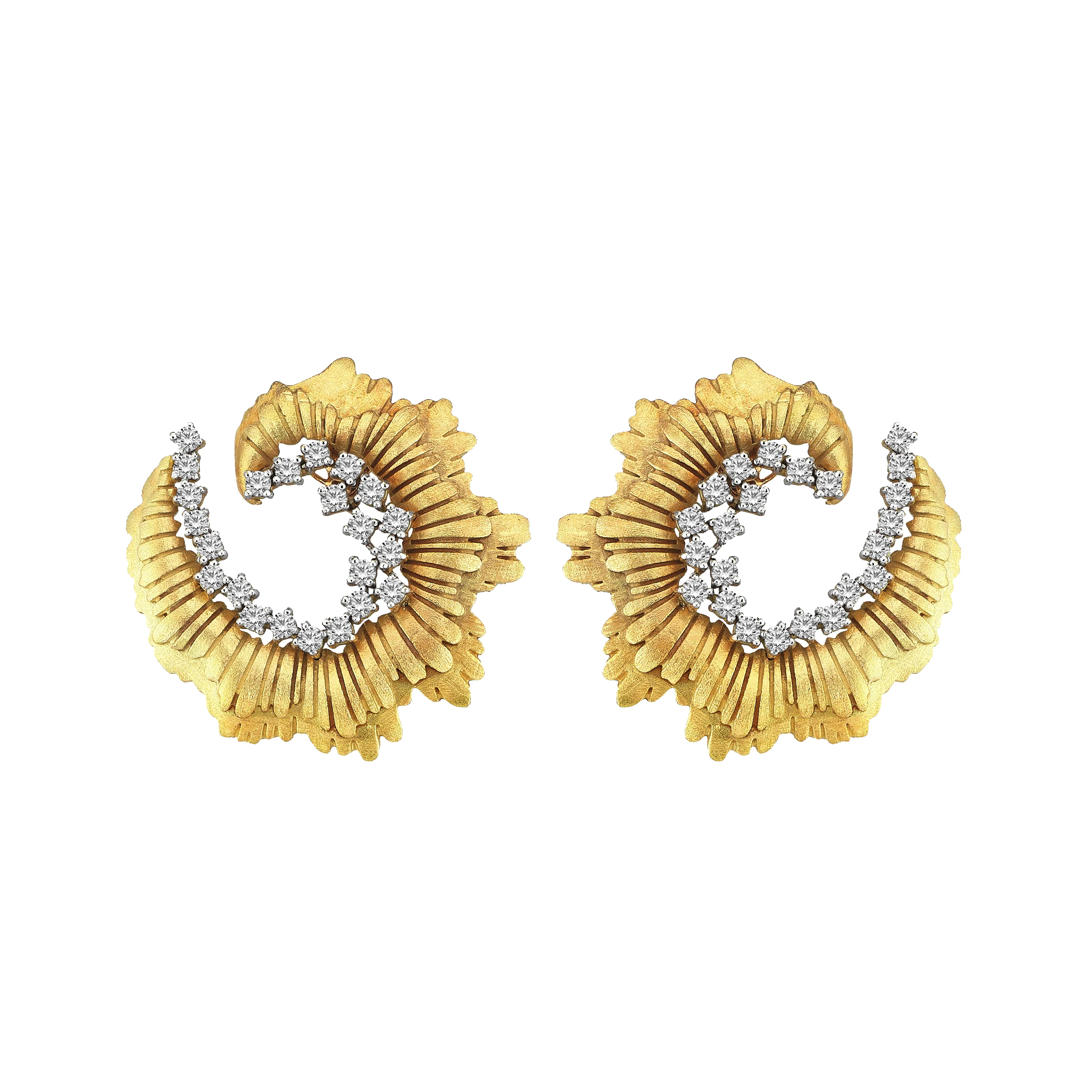 Dönence Gold Earrings sold by Oriental Monkey