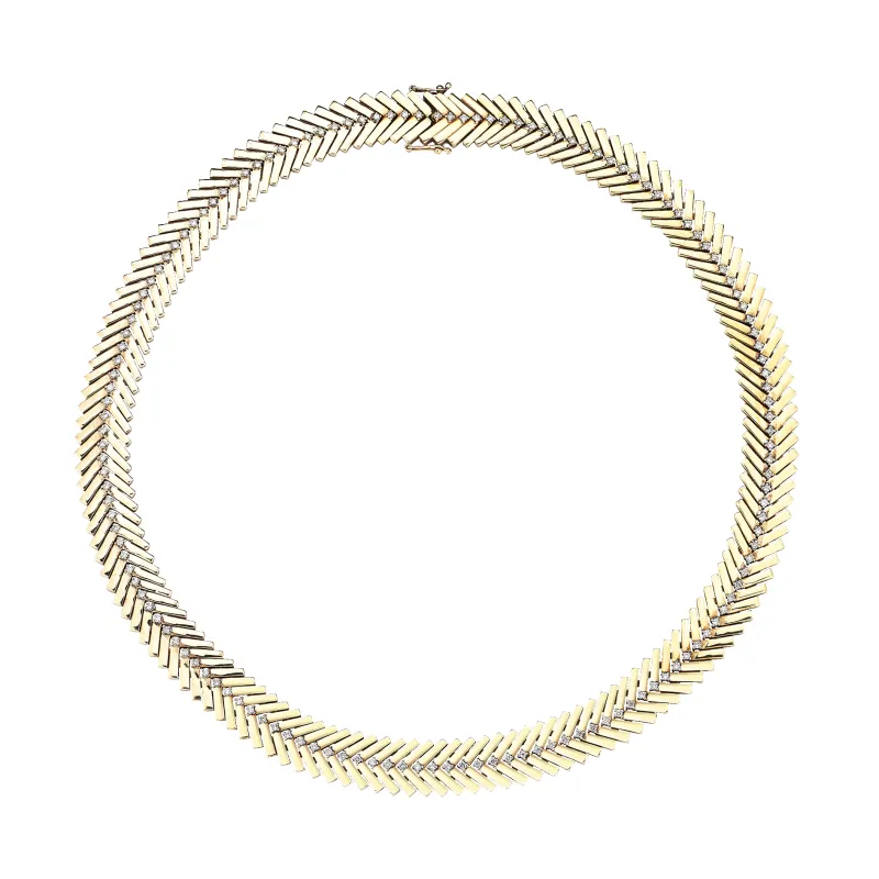 Circle Gold Necklace sold by Oriental Monkey