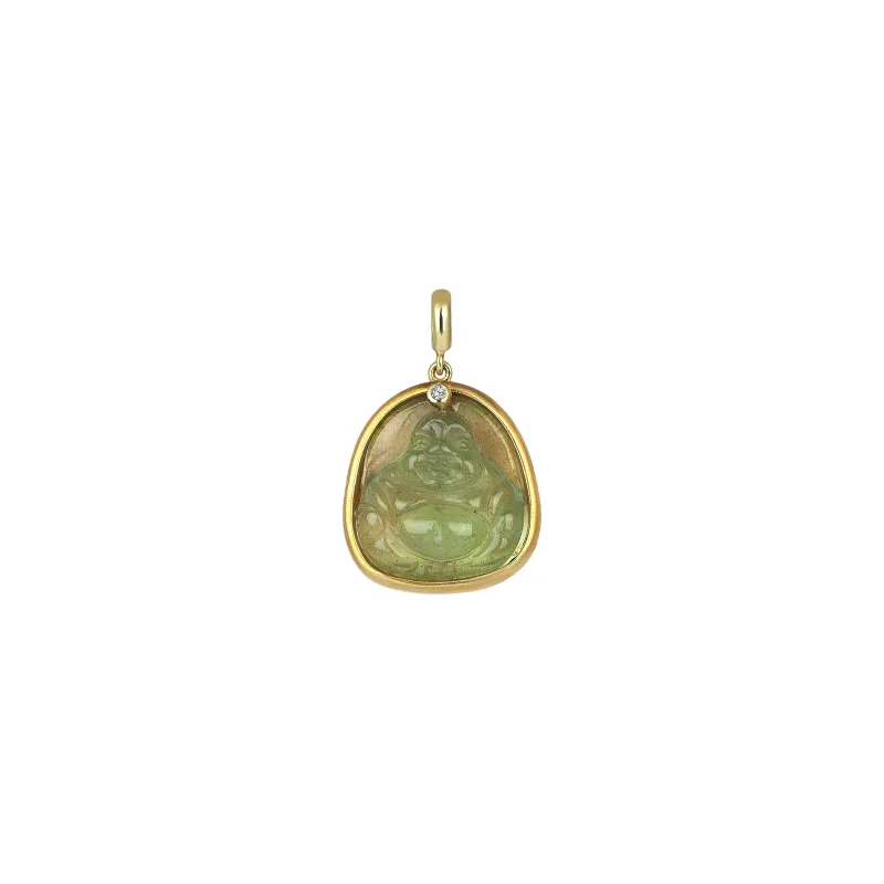 Midi Green Buddha Pendant sold by Oriental Monkey