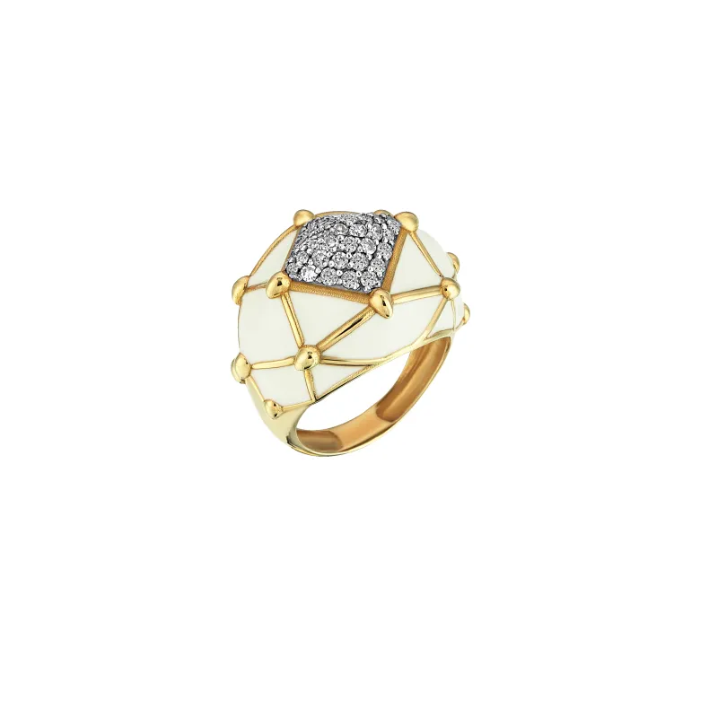 Middle Gold Ring sold by Oriental Monkey