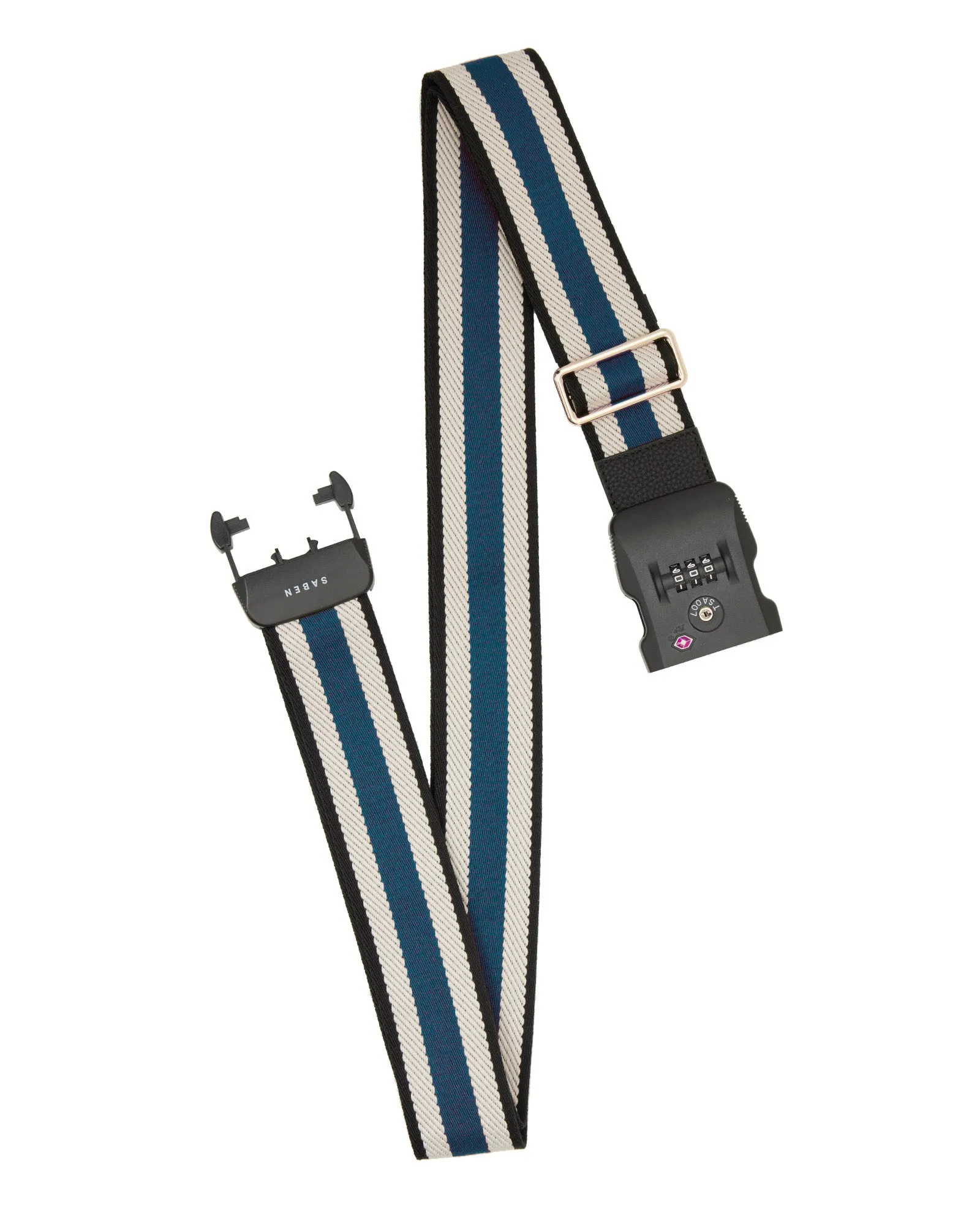 London Luggage Strap Ocean Stripe sold by Saben product image thumbnail 2