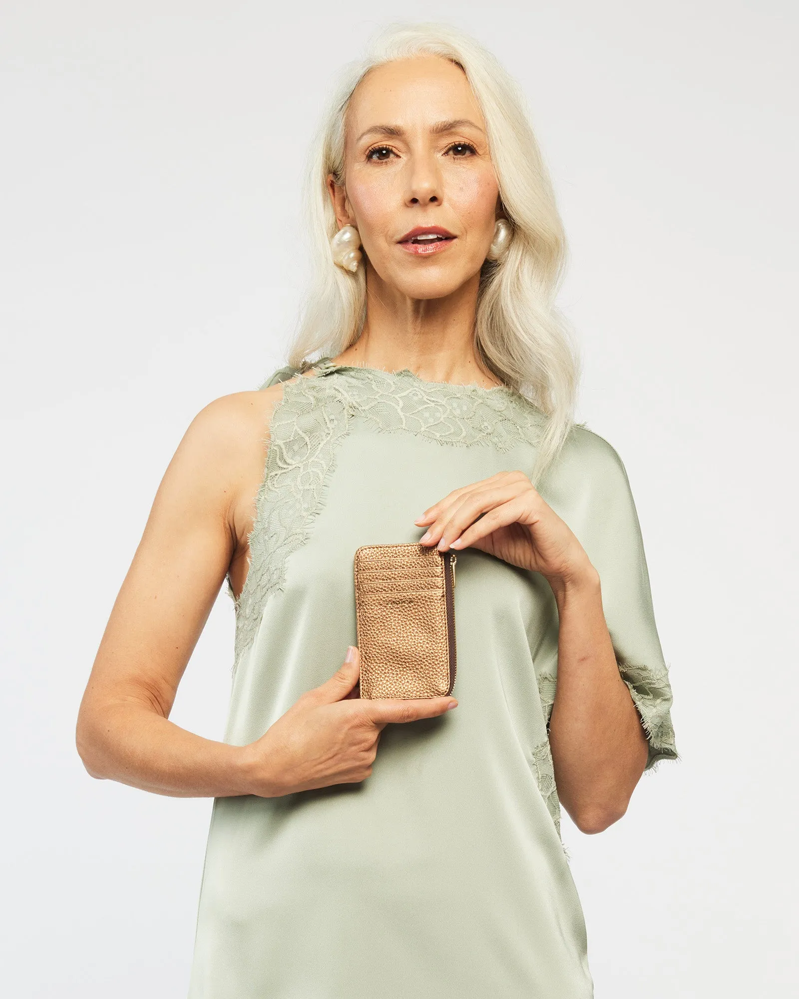 Winona Card Holder Brushed Bronze sold by Saben product image thumbnail 4
