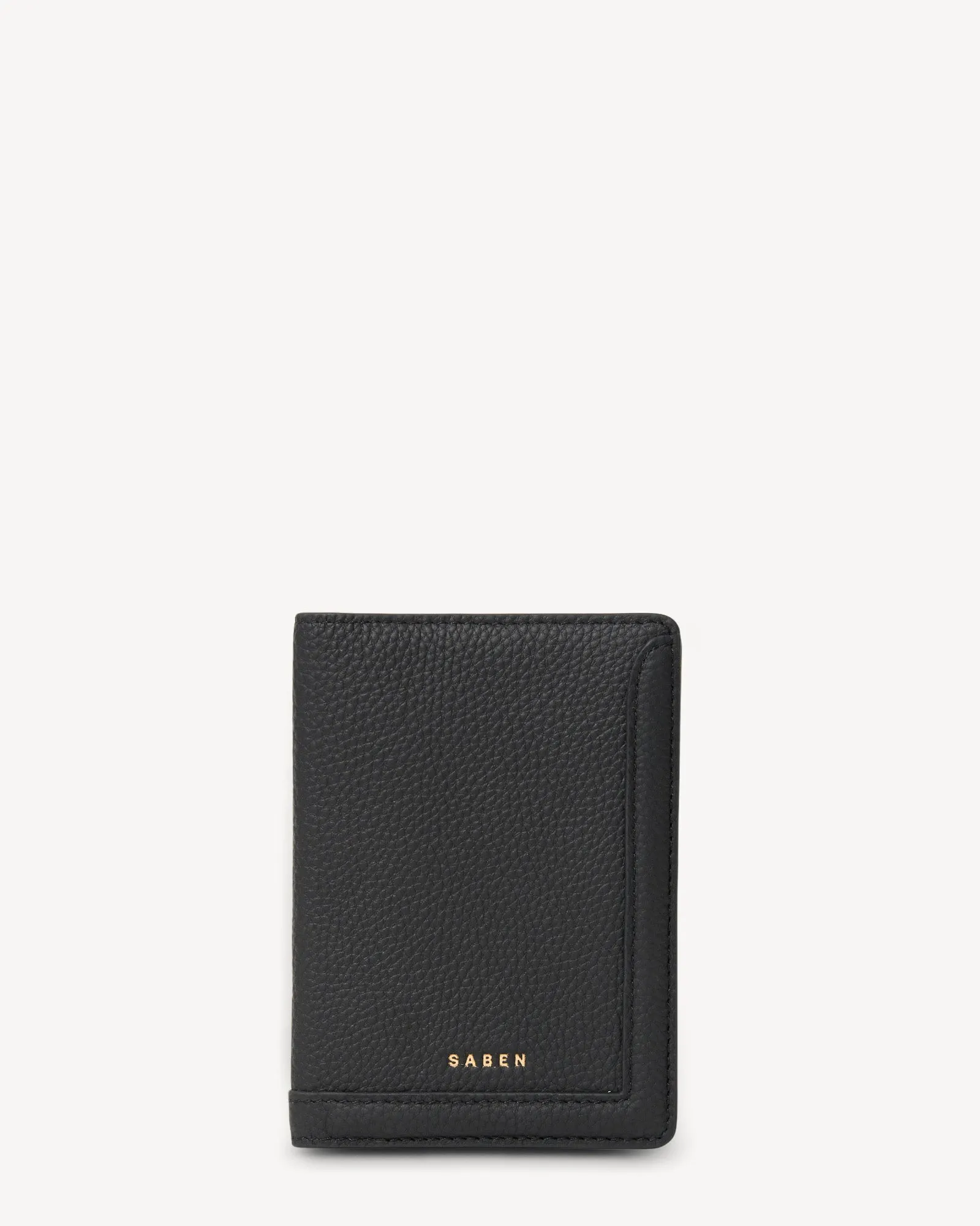 Linz Passport Wallet Black sold by Saben