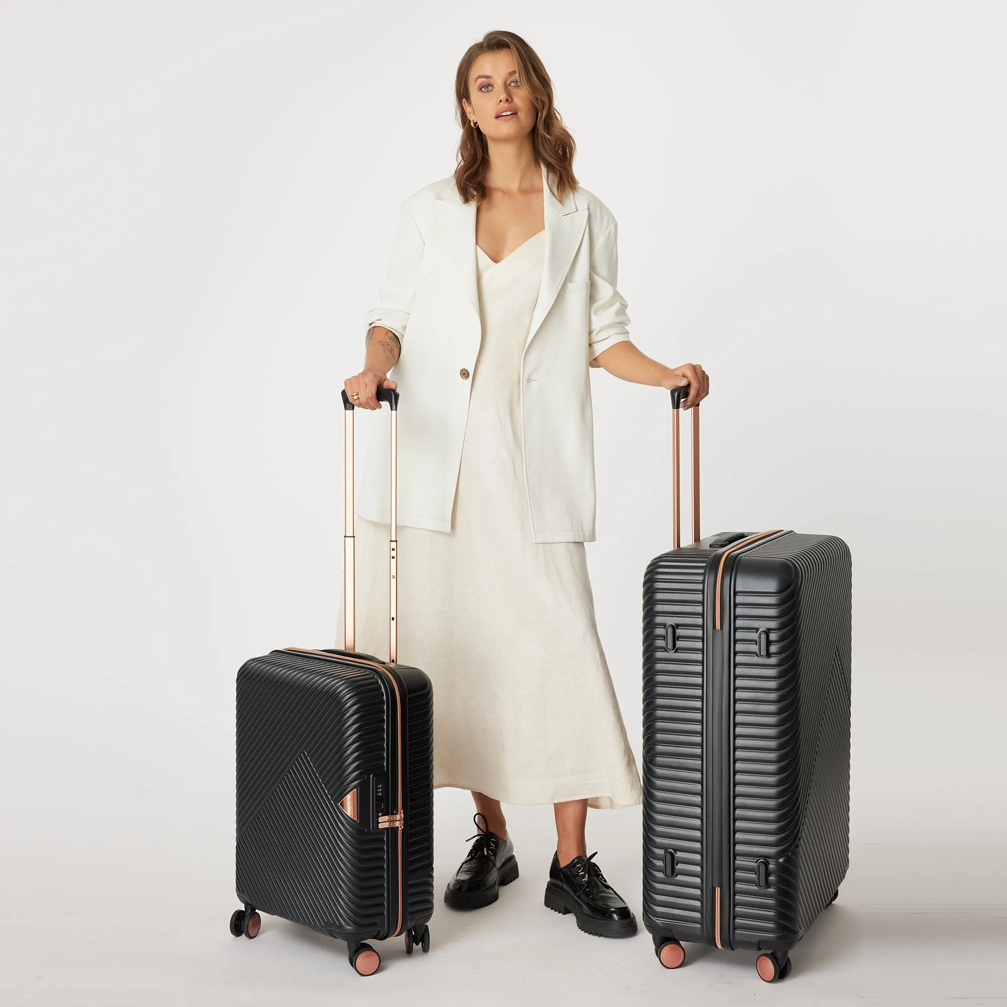 Suitcases- Set of Cabin + Large sold by Saben