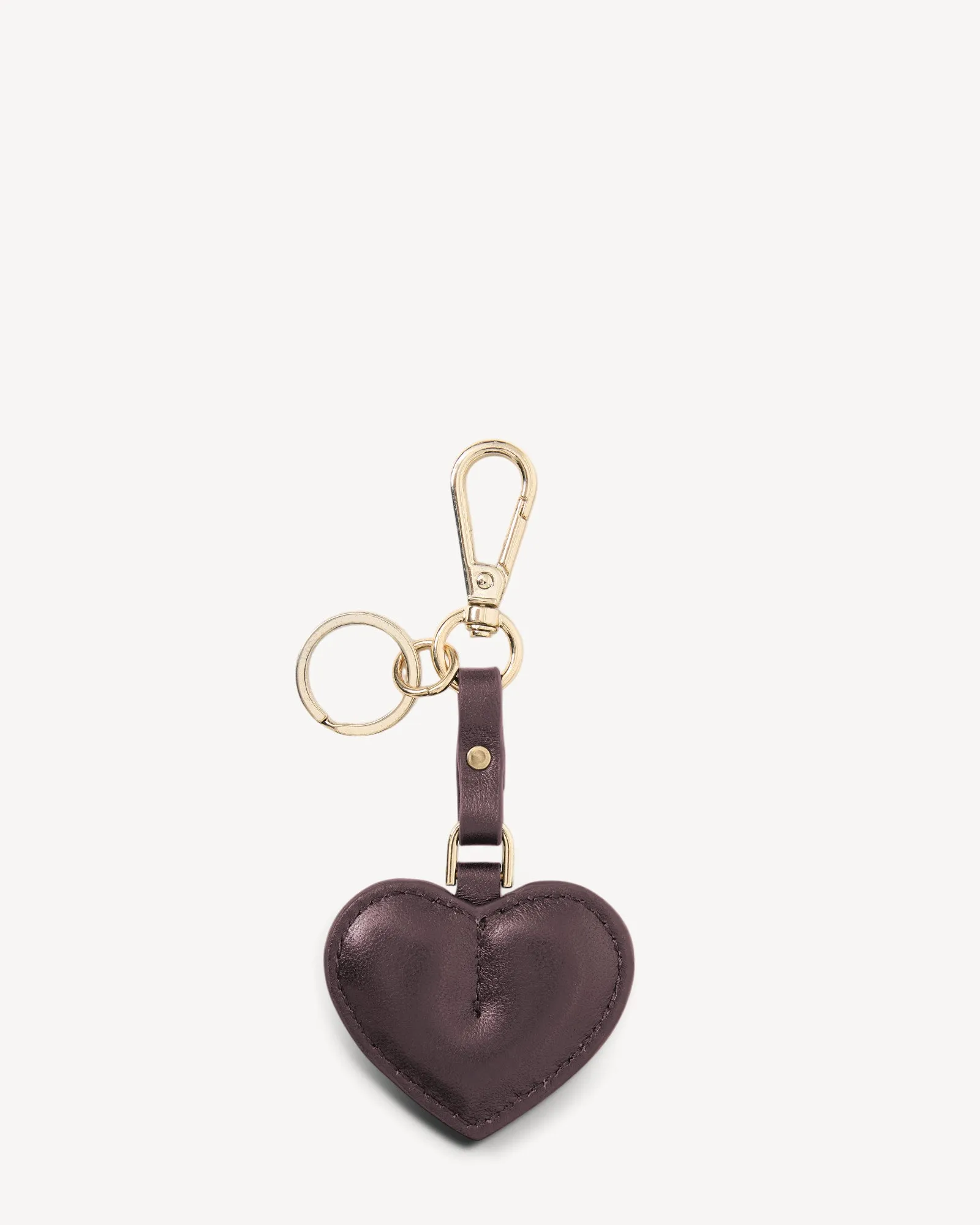 Charm Keyring Heart Merlot sold by Saben product image thumbnail 2
