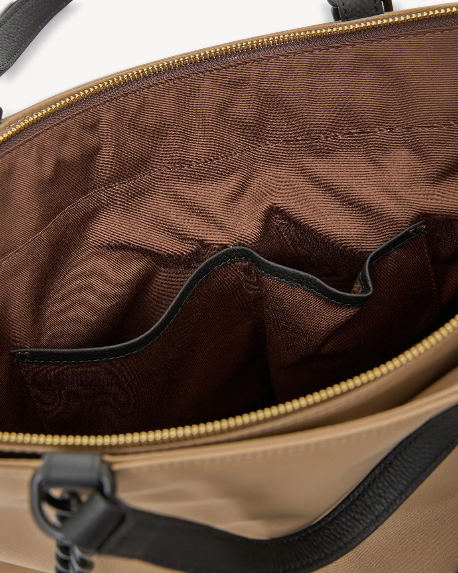 Porto Tote Tea Recycled Nylon sold by Saben product image thumbnail 2