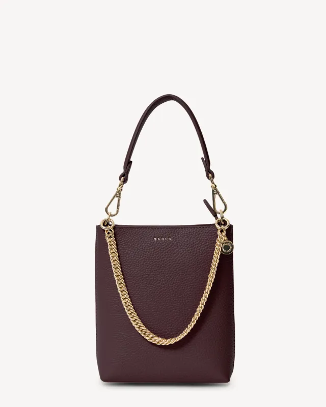 Coco Mini Bag Merlot made by Saben