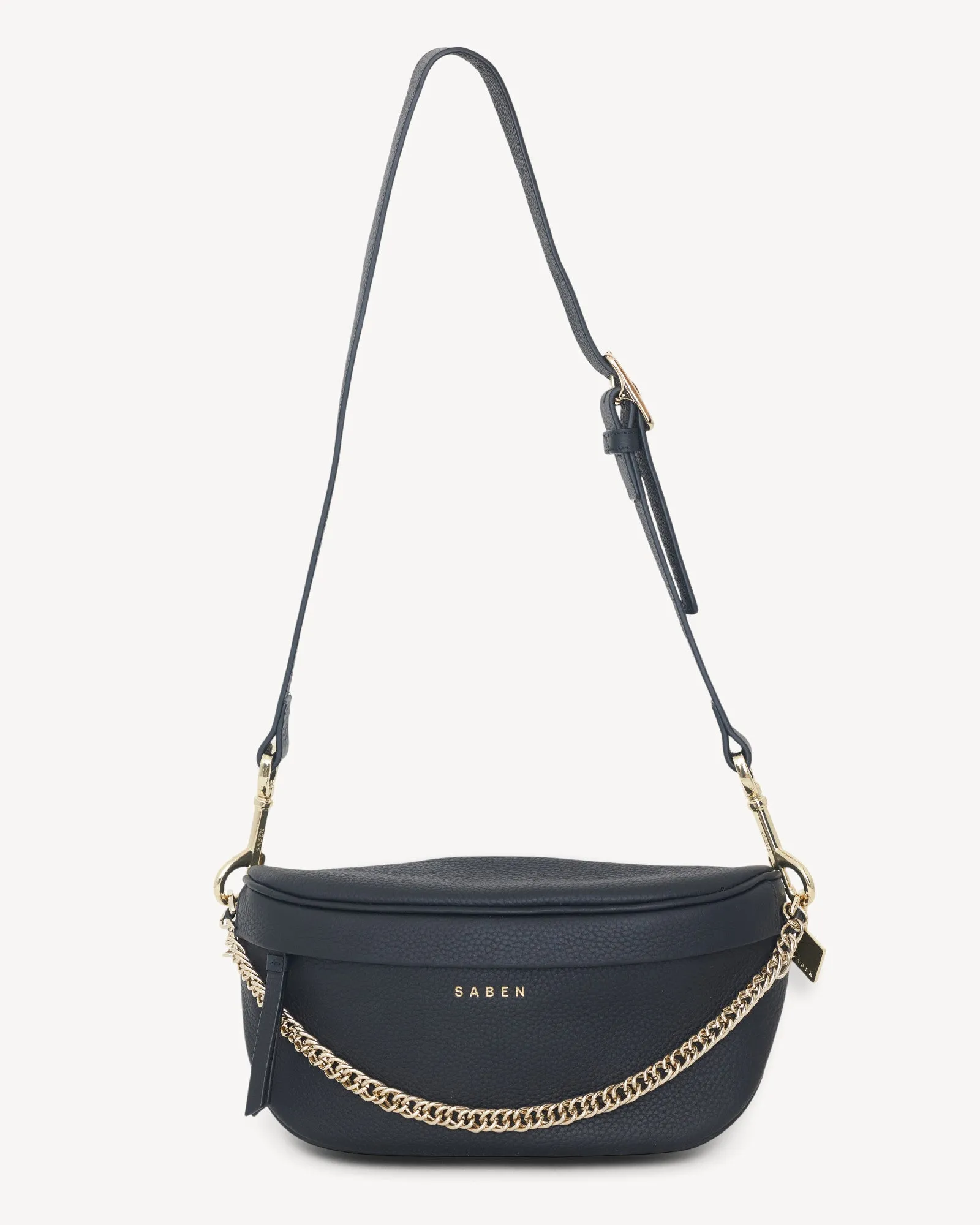 Cleo Crossbody Bag Black sold by Saben
