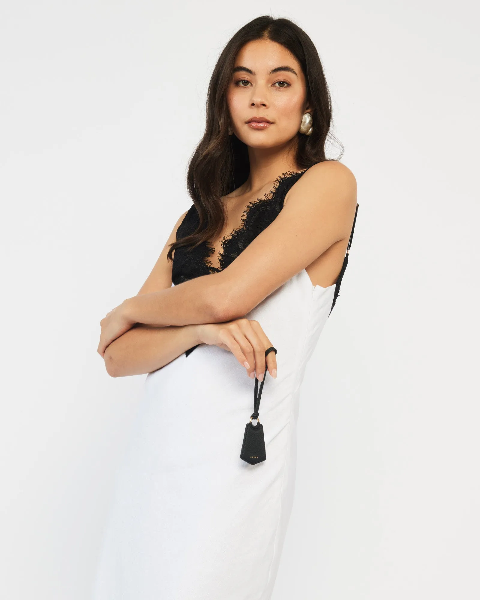 Charm Lacing Monogram Black sold by Saben product image thumbnail 2