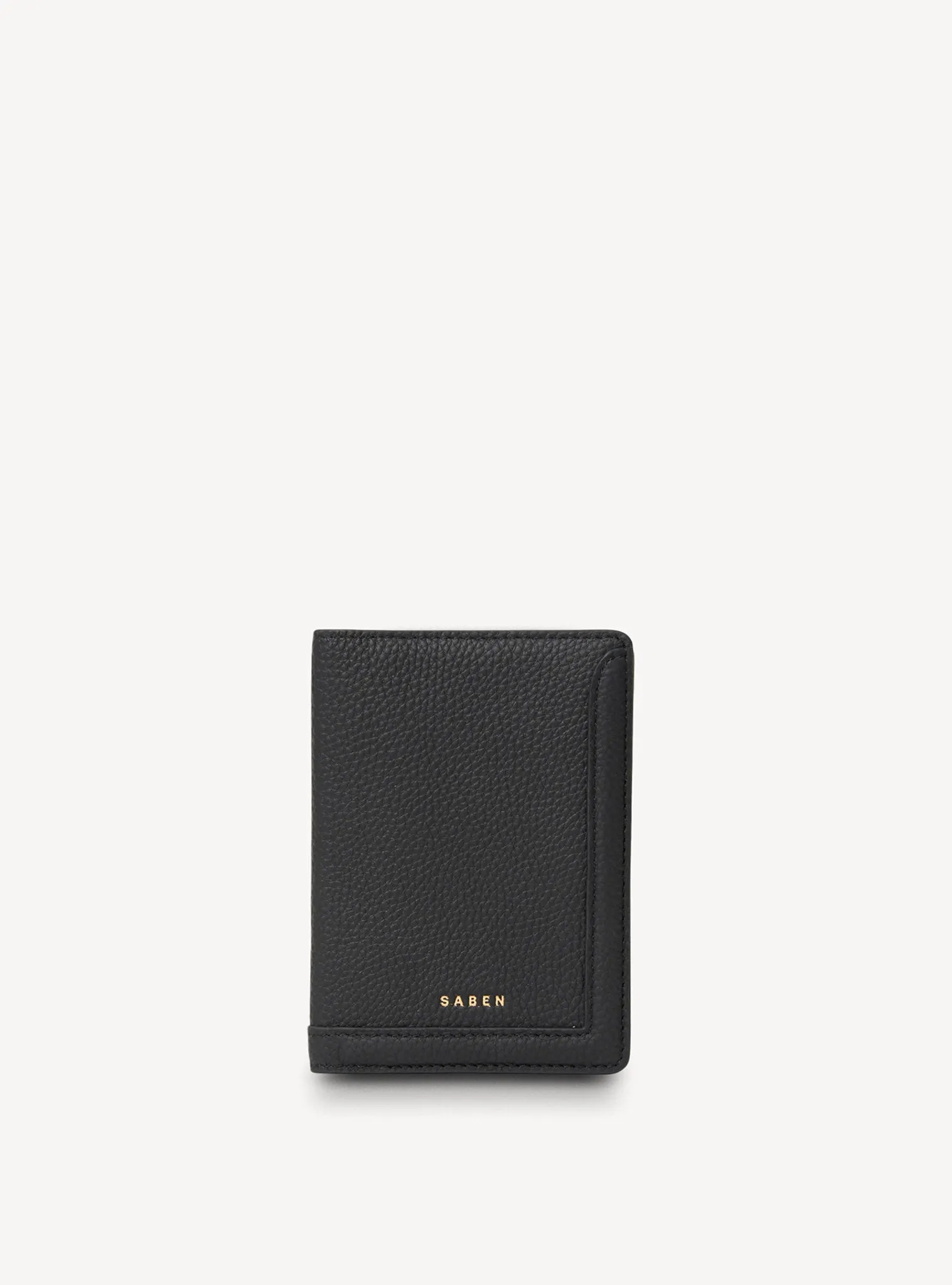 Linz Passport Wallet Black sold by Saben