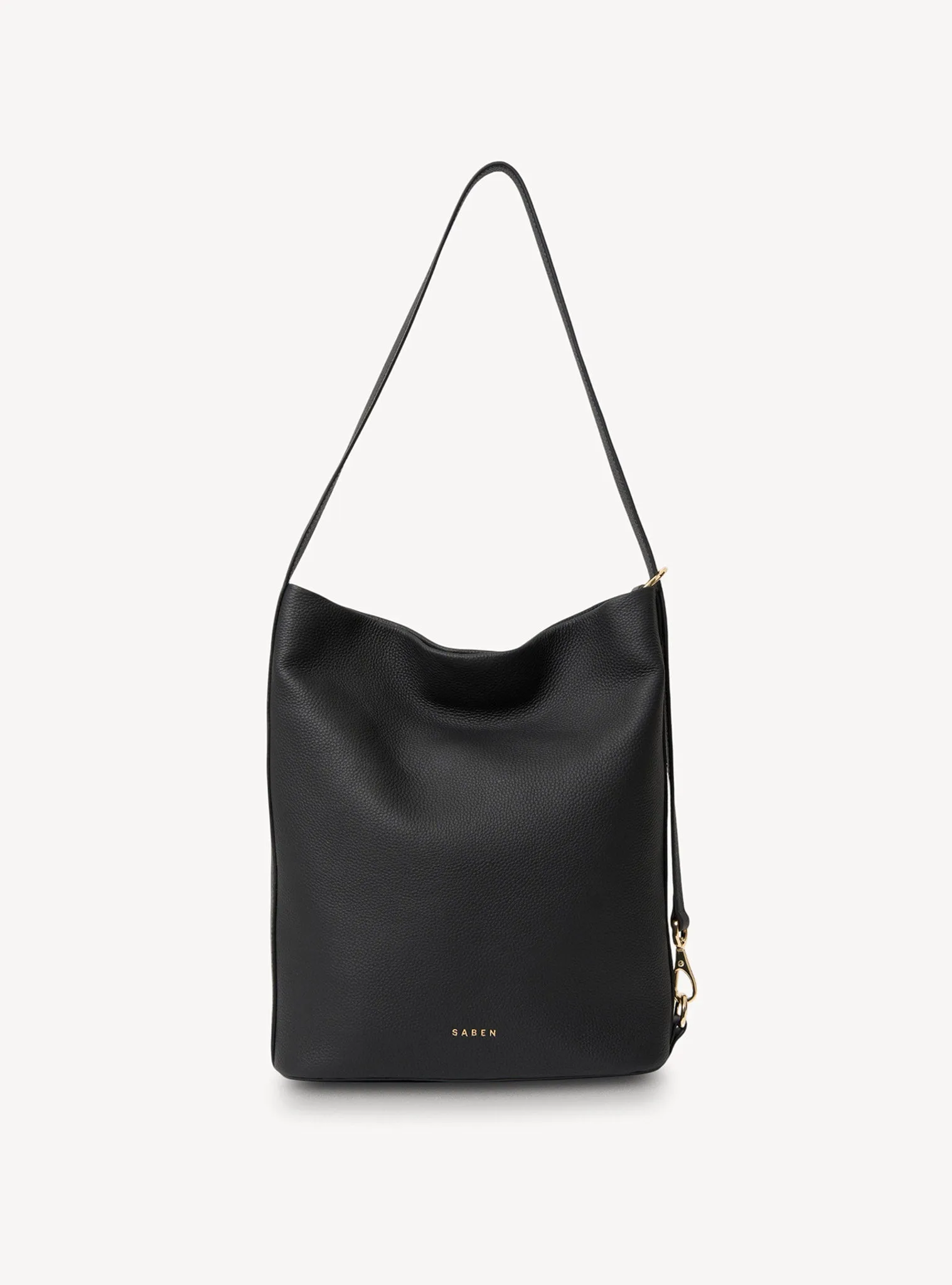 June Shoulder Bag Black Pebble sold by Saben