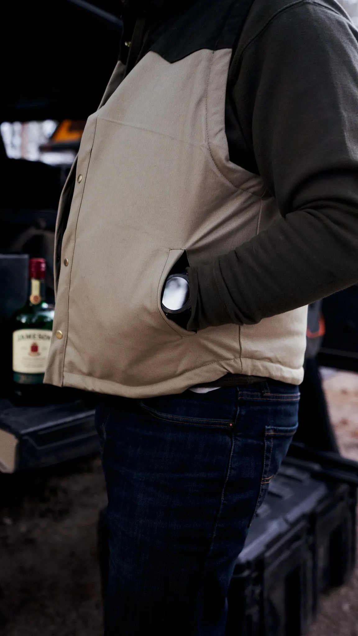 Timberline Vest: Wild Cane Supply Co. x Chilao sold by Wild Cane Supply Co. product image thumbnail 5