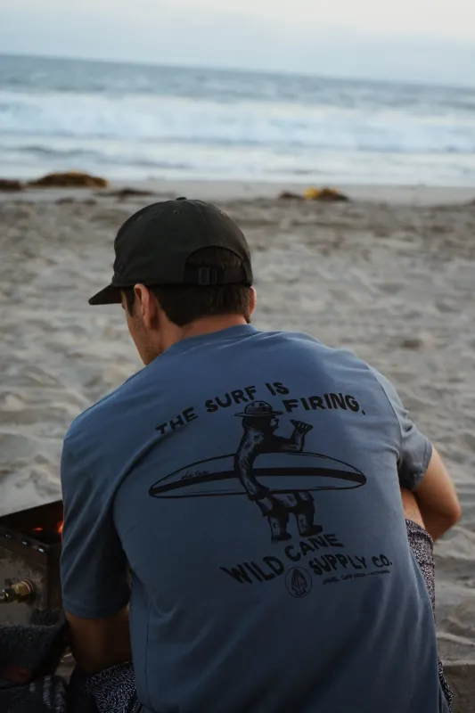 Smokey Surfs Tee sold by Wild Cane Supply Co.
