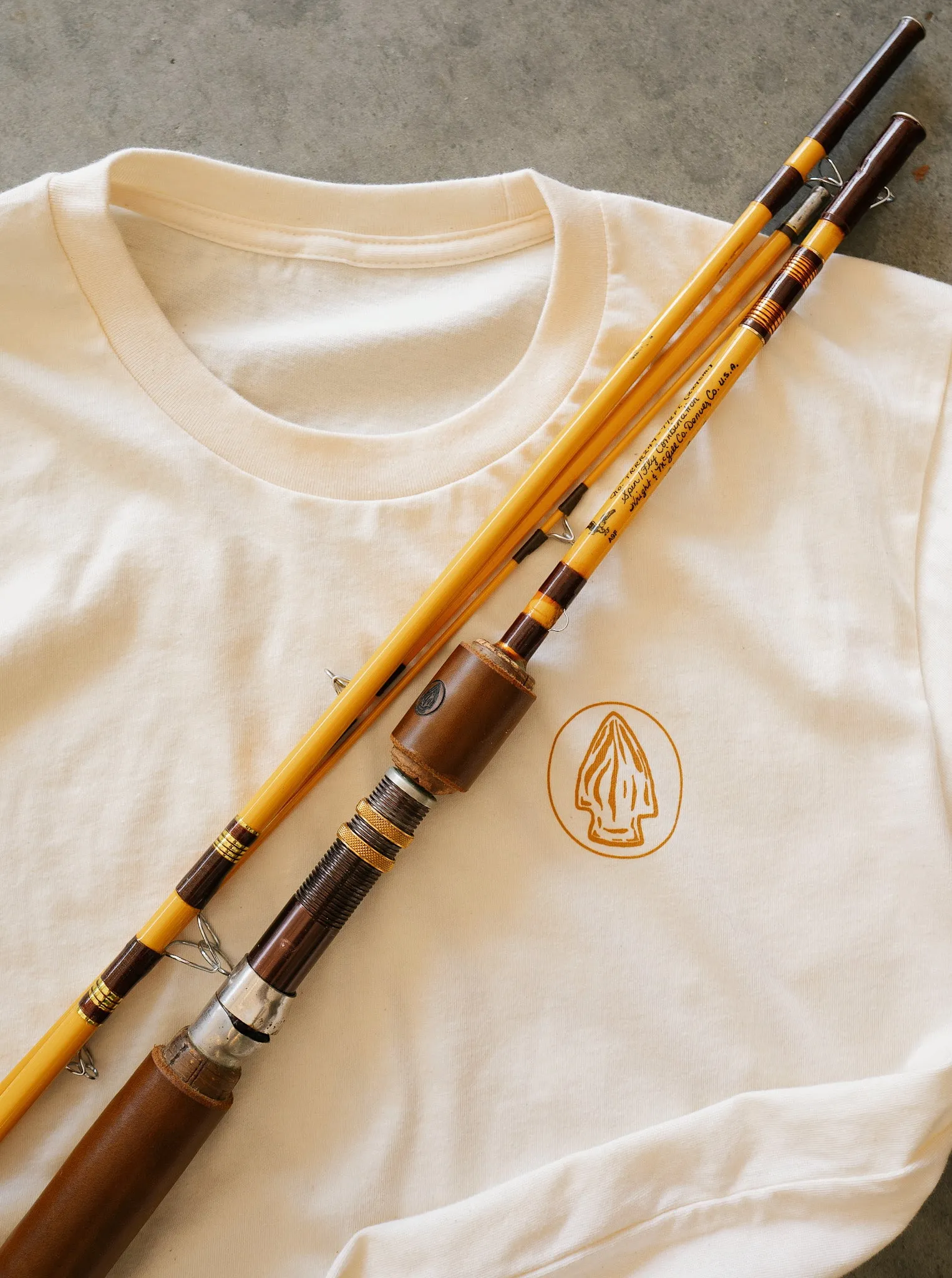 Casting Lines Tee sold by Wild Cane Supply Co. product image thumbnail 2