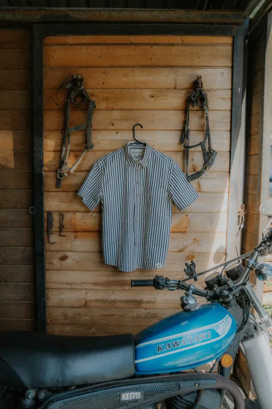 Wild Cane x Dansby: Waypoint Jacquard Shirt sold by Wild Cane Supply Co.