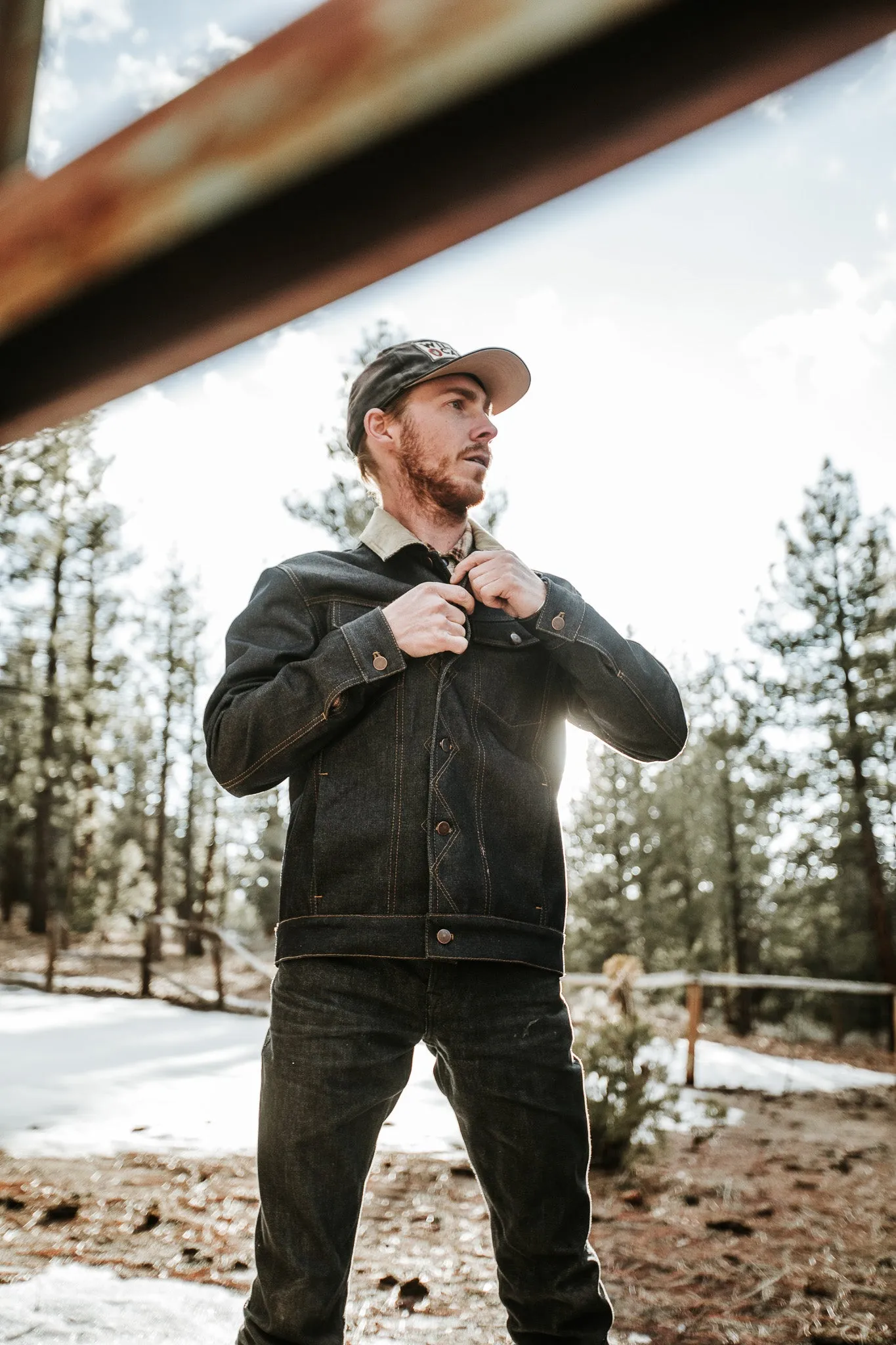 Los Coyotes Denim Jacket sold by Wild Cane Supply Co. product image thumbnail 2