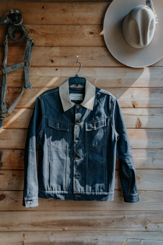 Los Coyotes Denim Jacket made by Wild Cane Supply Co.