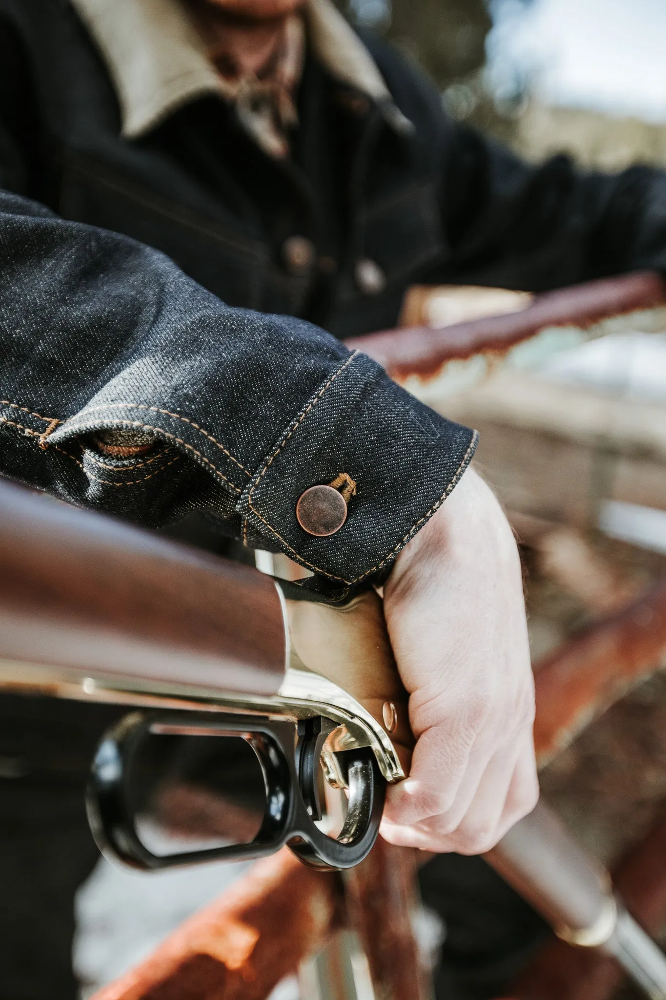 Los Coyotes Denim Jacket sold by Wild Cane Supply Co. product image thumbnail 5