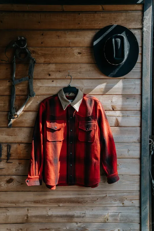 Dozier's '75 Wool Overshirt made by Wild Cane Supply Co.