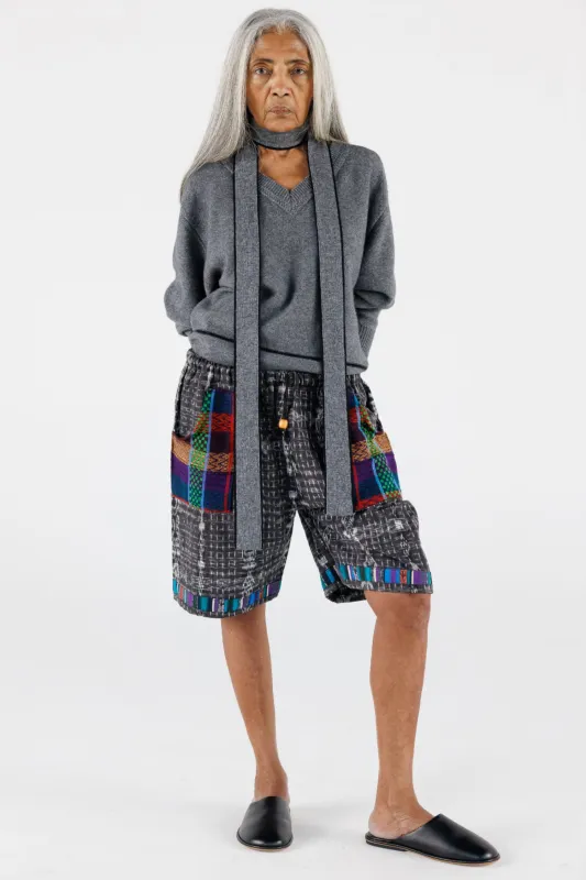 V NECK SCARF SWEATER sold by EMOTE