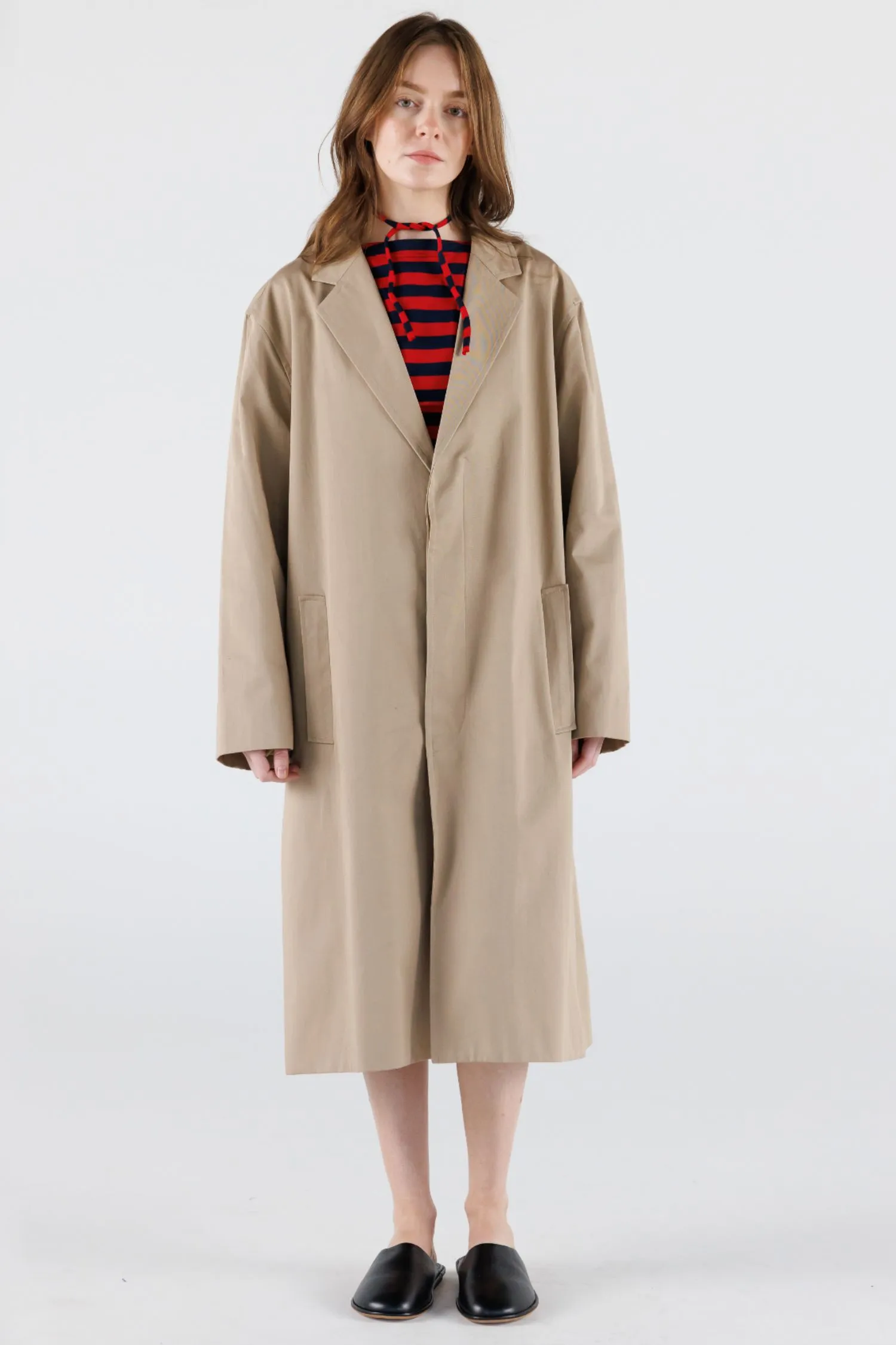 OVERSIZED COAT w 2 BELTS sold by EMOTE product image thumbnail 5