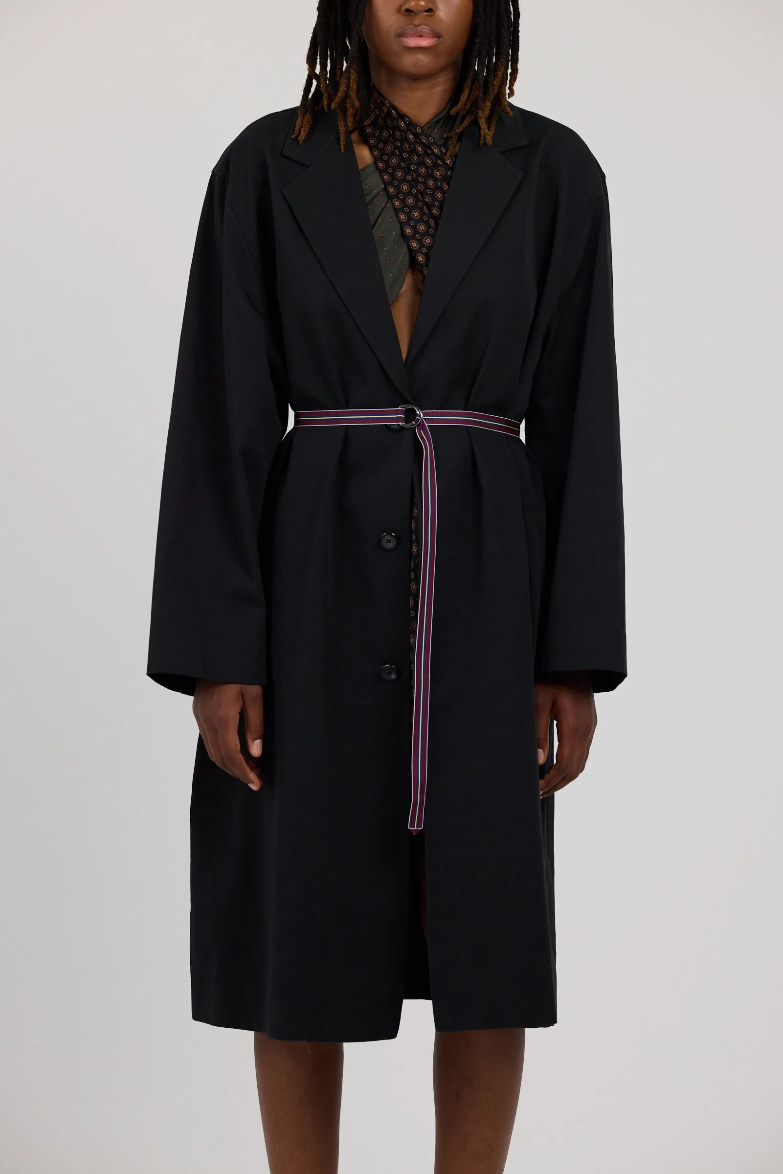 OVERSIZED COAT w 2 BELTS sold by EMOTE