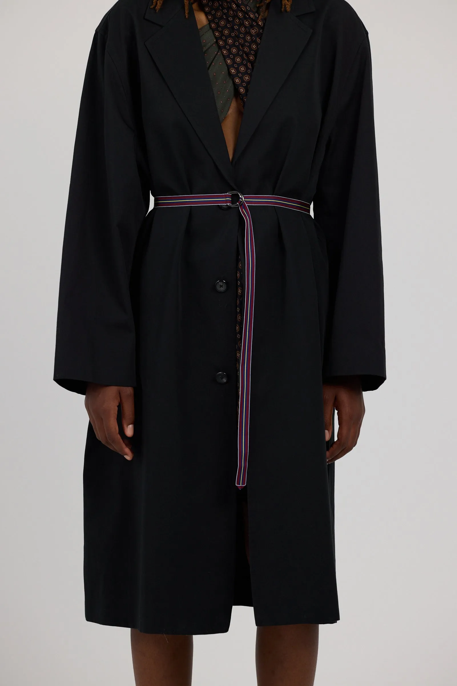 OVERSIZED COAT w 2 BELTS sold by EMOTE product image thumbnail 3