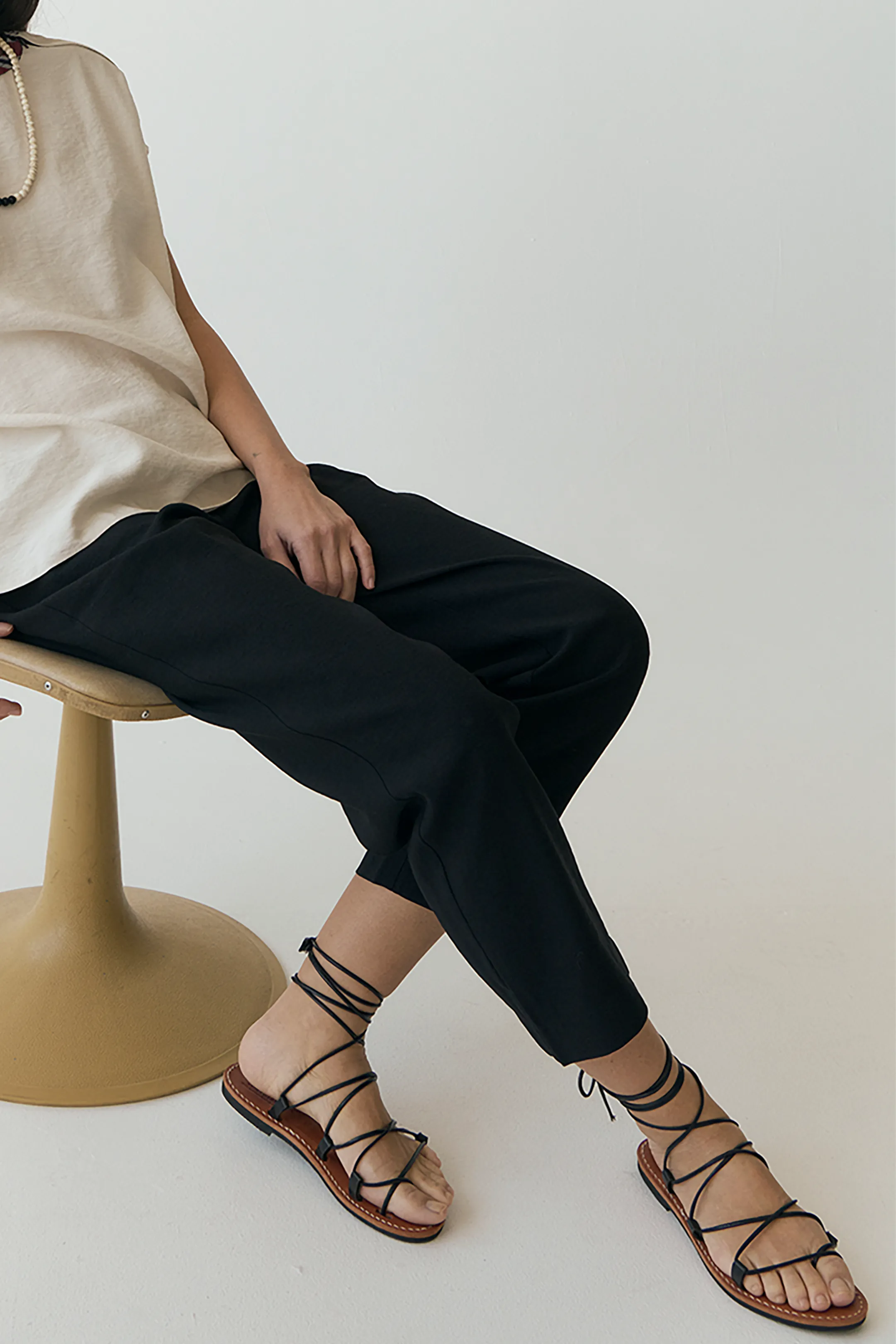 GREEK TIE SANDAL sold by EMOTE product image thumbnail 5