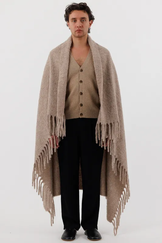 BOUCLE BRUSHED SHAWL sold by EMOTE