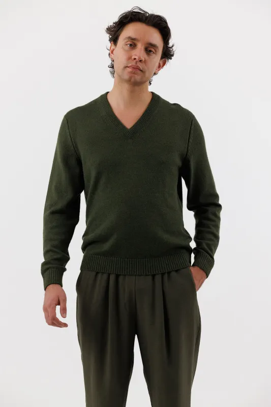 V NECK SWEATER sold by EMOTE