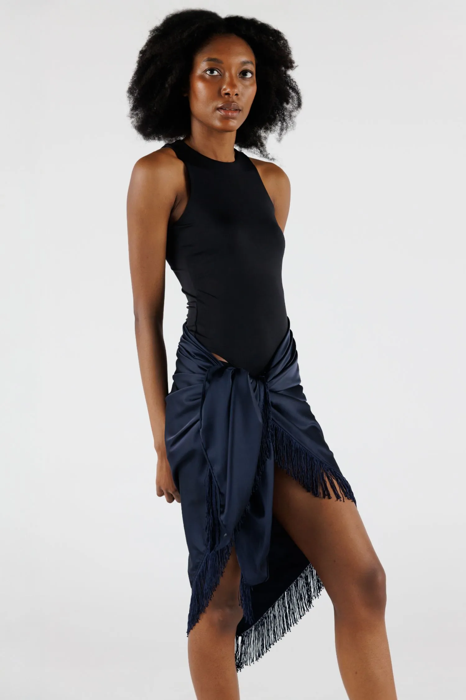 FRINGED SCARF/TOP sold by EMOTE product image thumbnail 2